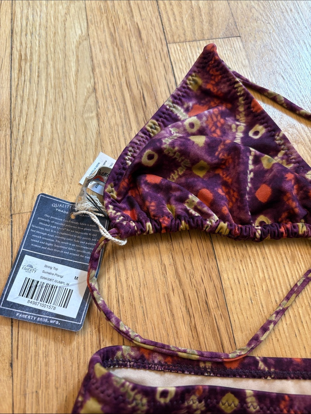 NEW Faherty String Bikini SM/MED - Picture 2 of 4